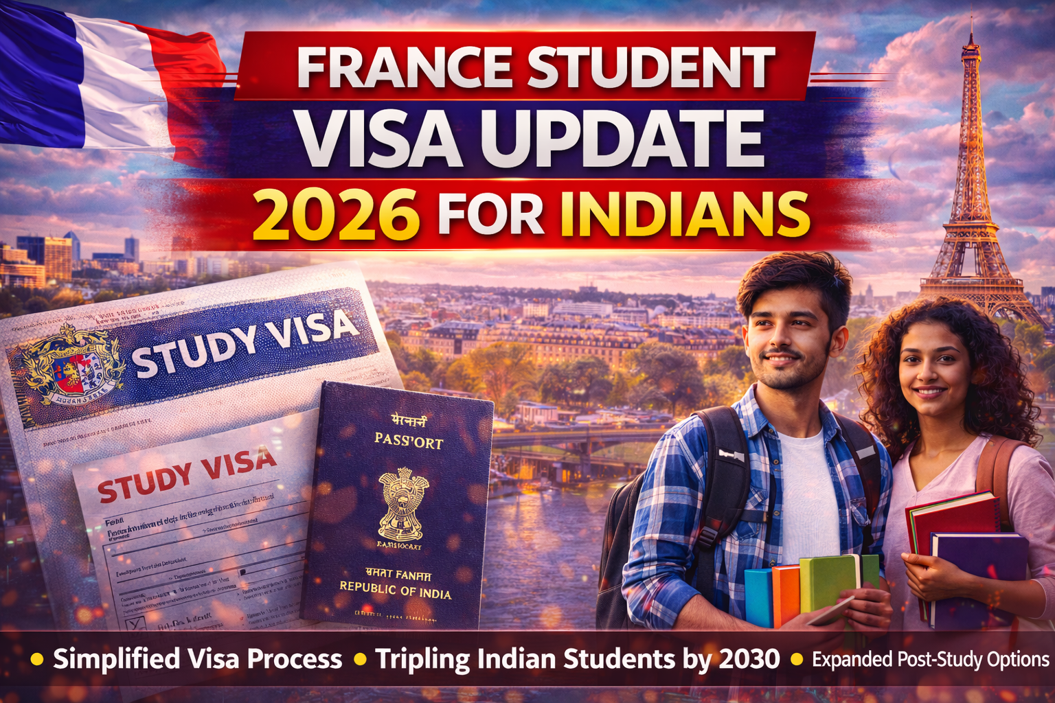 France Student Visa Update 2026 for Indians: Simplified Process and ...