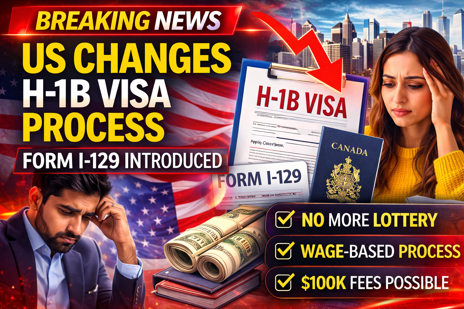 US Changes Process for H-1B Visa Form I-129: What It Means for Indian ...
