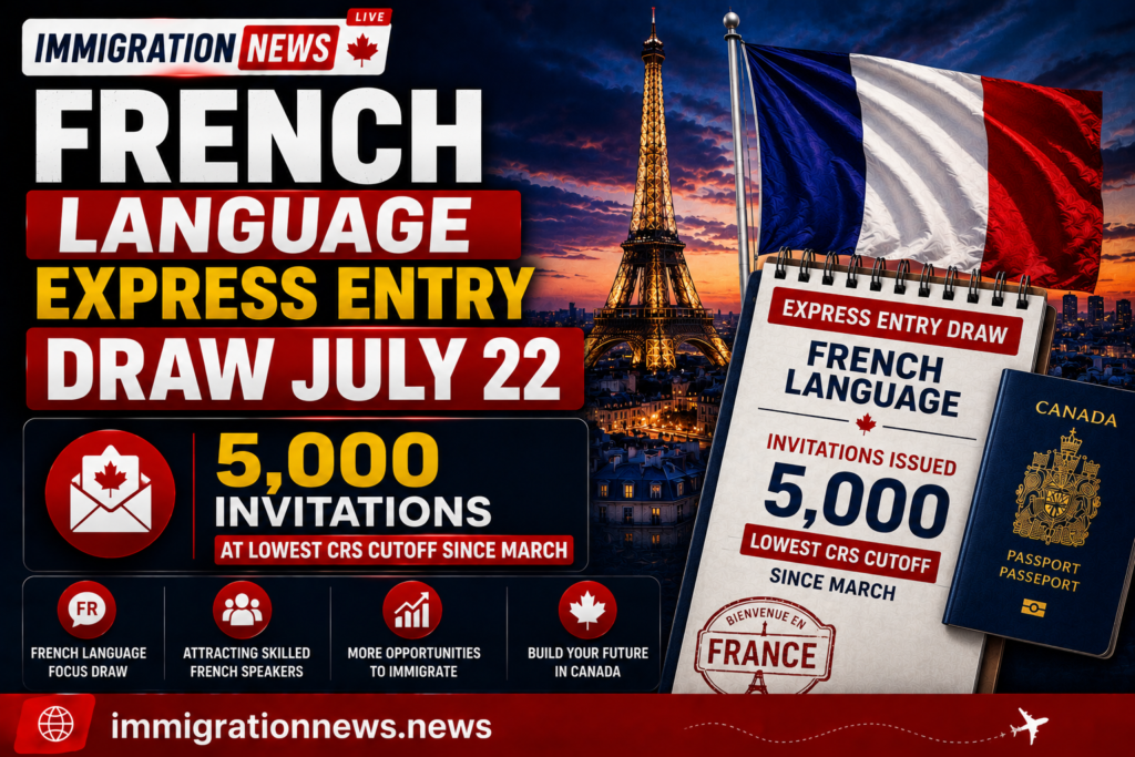 french-language-express-entry-draw-july-22